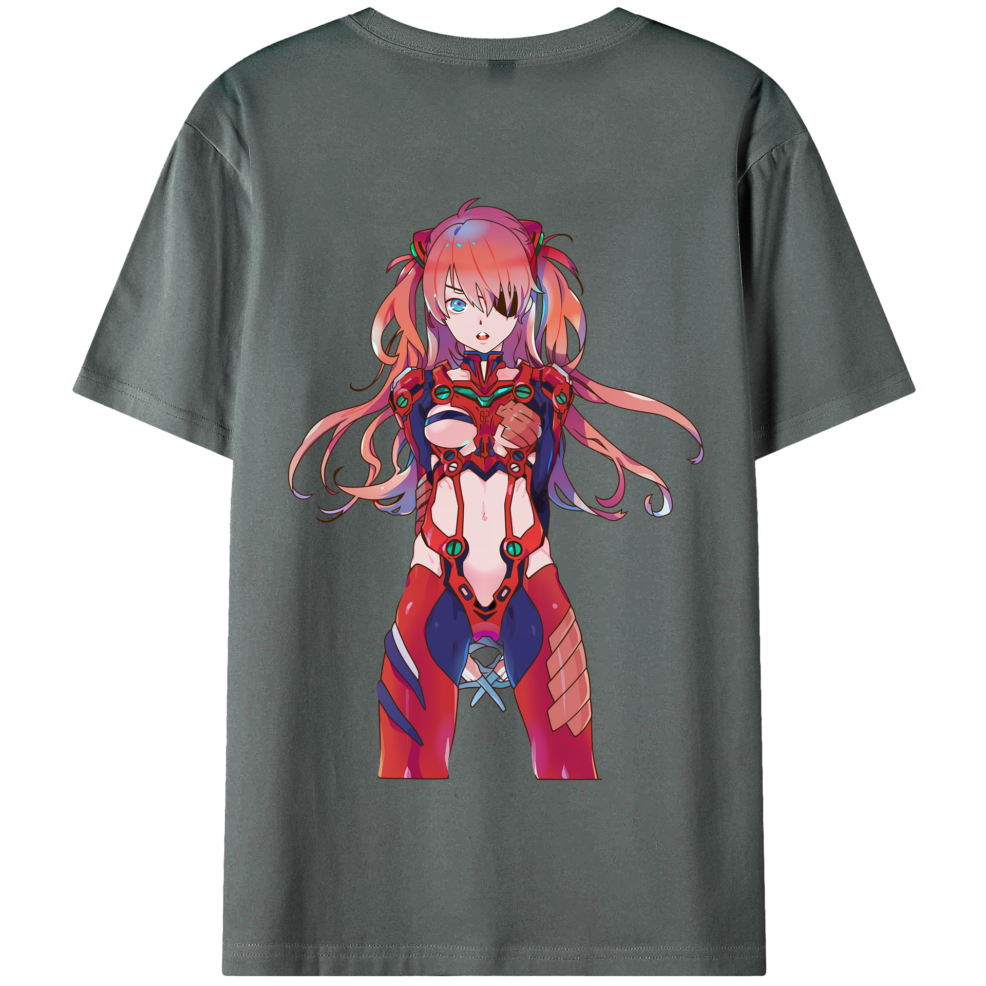 （画像用） EVA 新世紀エヴァンゲリオン 綿100％半袖Tシャツ（背面プリント）